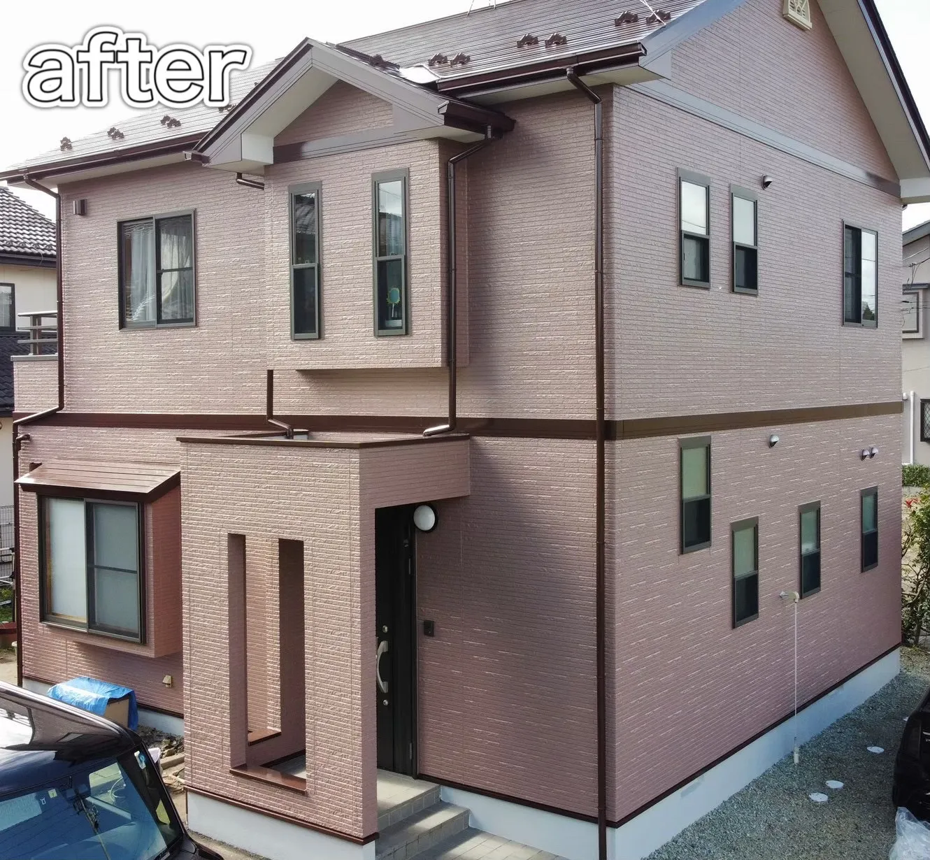 A様邸 屋根外壁塗装・ベランダ防水・基礎塗装工事