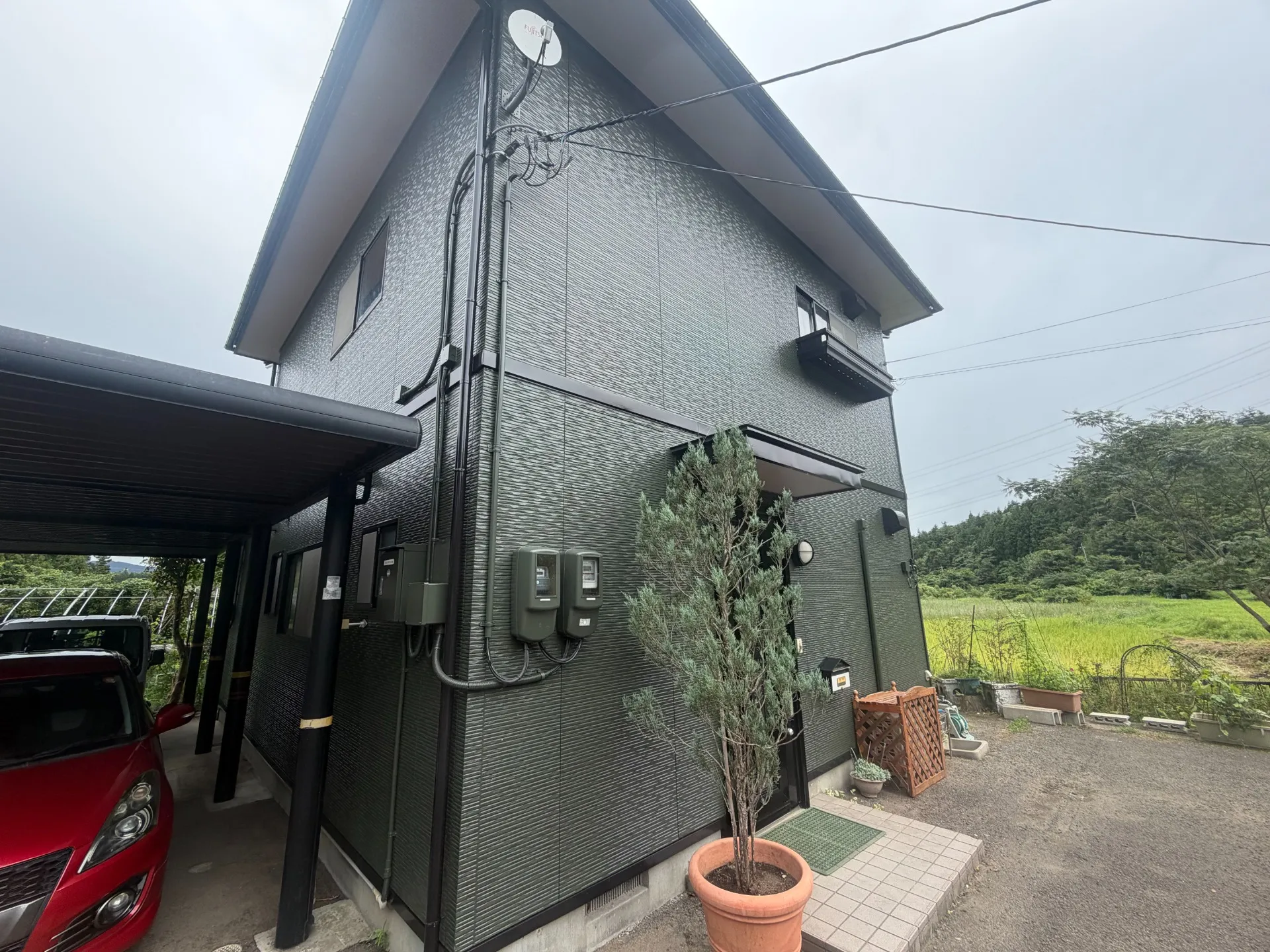 施工後｜細部まで丁寧に仕上げ、美しく生まれ変わった外観